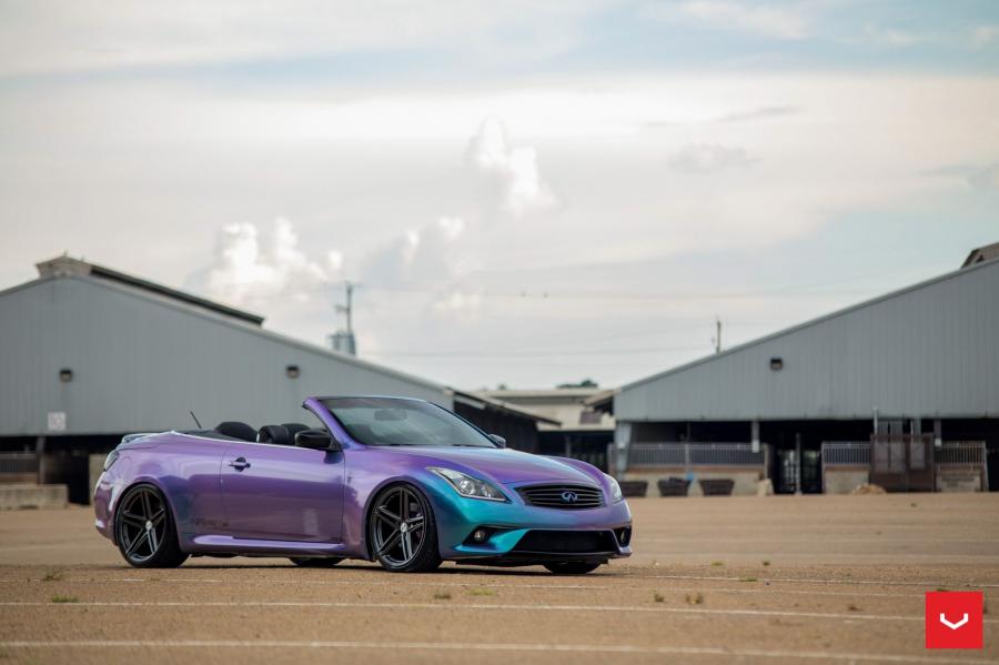  Infiniti G37 Convertible on Vossen Wheels (VFS5) 2017 года  (фото 19 из 25)